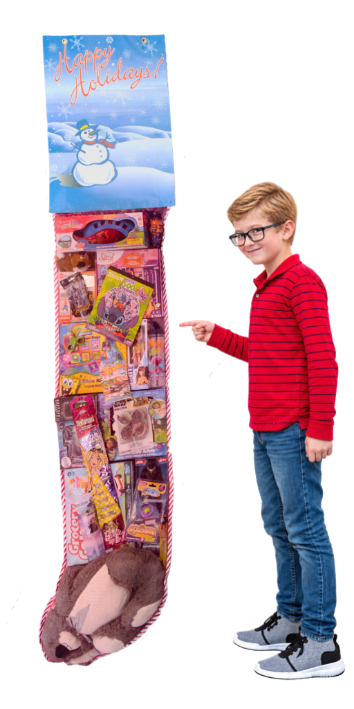 Giant Christmas Stocking / Retail Promotion